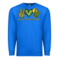 True Royal peace love cactus Premium Sweatshirt - Jasminsmagicworld