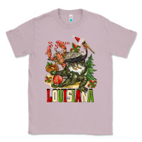 Lilac Christmas Louisiana Classic Tee - BarkalooDesign