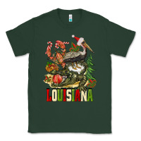 Sports Green Christmas Louisiana Classic Tee - BarkalooDesign