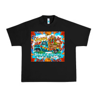 Black happy thanksgiving Urban Heavy Tee - CowhideDigitalArt