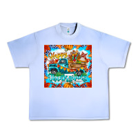 Grape Ice happy thanksgiving Urban Heavy Tee - CowhideDigitalArt