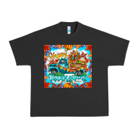 Pigment Black happy thanksgiving Urban Heavy Tee - CowhideDigitalArt