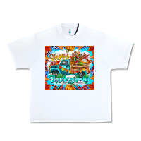 White happy thanksgiving Urban Heavy Tee - CowhideDigitalArt