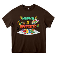 Normal Is Overrated Heavy Core Tee | Teevron