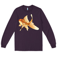 Plum Goldfish Long Sleeve Tee - LillyAllenDesigns