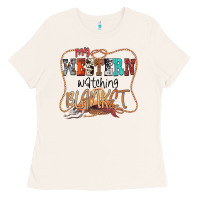 Bone My Western Watching Blanket Ladies Tee - CowhideDigitalArt