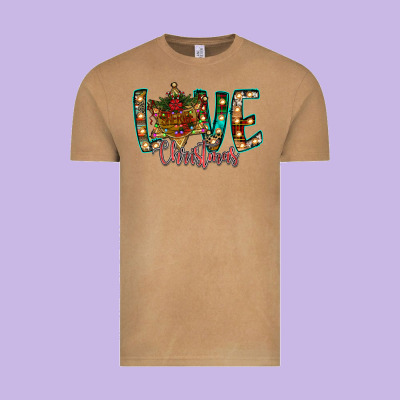 Love Snowman Vintage Tee Designed By Cowhidedigitalart