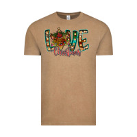 Vintage Coffee Love Snowman Vintage Tee - CowhideDigitalArt