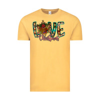 Vintage Mustard Love Snowman Vintage Tee - CowhideDigitalArt