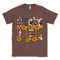 Chestnut Western Nurse Life Classic Tee - FaDigitalArtStudio
