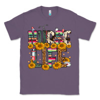 Lavender Western Nurse Life Classic Tee - FaDigitalArtStudio