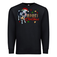 Black mooey christmas Premium Sweatshirt - RanaPortraitStore