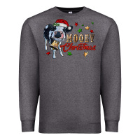 Charcoal Heather mooey christmas Premium Sweatshirt - RanaPortraitStore
