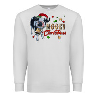 Dove Grey mooey christmas Premium Sweatshirt - RanaPortraitStore