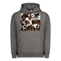 Pigment Tornado leopard cowhide background Urban Hoodie - RanaPortraitStore