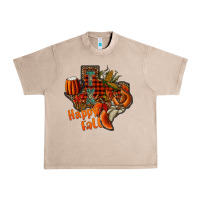 Happy Fall Texas Urban Heavy Tee | Teevron