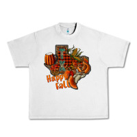 Lunar Rock happy fall texas Urban Heavy Tee - CowhideDigitalArt