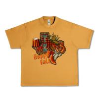 Peanut Butter happy fall texas Urban Heavy Tee - CowhideDigitalArt