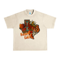 Sandshell happy fall texas Urban Heavy Tee - CowhideDigitalArt