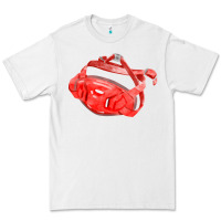 White Chin Guard Fa Element Premium Tee - FaDigitalArtStudio