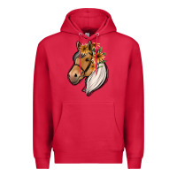 Cardinal floral horse Premium Hoodie - Jasminsmagicworld