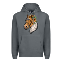 Rock floral horse Premium Hoodie - Jasminsmagicworld