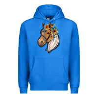 True Royal floral horse Premium Hoodie - Jasminsmagicworld