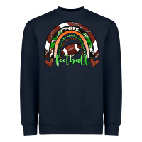 Navy Football Rainbow Heavyweight Sweatshirt - RanaPortraitStore