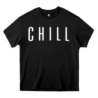 Black chill Heavy Core Tee - DesigneFamous