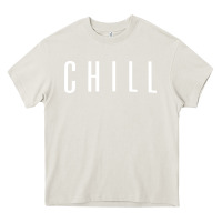 Cream chill Heavy Core Tee - DesigneFamous