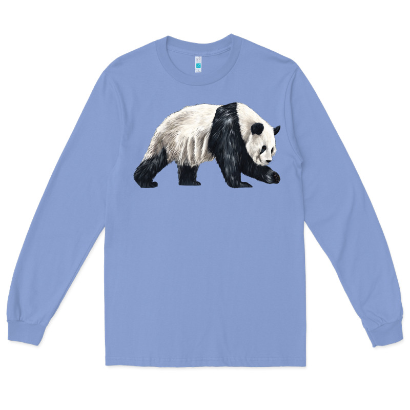 Walking Panda Long Sleeve Tee by LillyAllenDesigns | Teevron