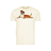 Vintage Arctic Boxer Dog Illustrations Vintage Tee - LillyAllenDesigns