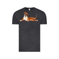 Boxer Dog Illustrations Vintage Tee | Teevron