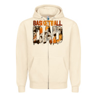 Sandshell no background basketball dad Zipper Hoodie - Jasminsmagicworld