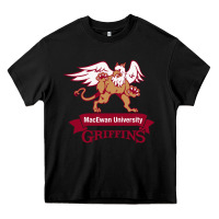 Black macewan academic Heavy Core Tee - DesigneFamous