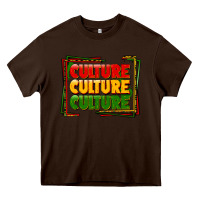 Chocolate Brown culture Heavy Core Tee - FaDigitalArtStudio