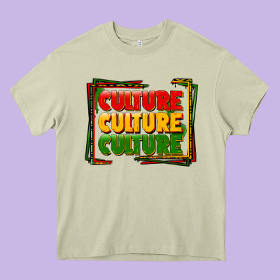 Culture Heavy Core Tee Designed By Fadigitalartstudio