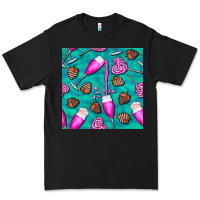 Black valentines day champagne and strawberry Premium Tee - BundleAndBundleShop