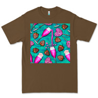 Cacao valentines day champagne and strawberry Premium Tee - BundleAndBundleShop