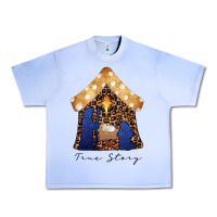 Grape Ice True Story Black Urban Heavy Tee - CowhideDigitalArt