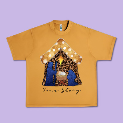 True Story Black Urban Heavy Tee Designed By Cowhidedigitalart