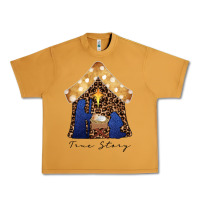 Peanut Butter True Story Black Urban Heavy Tee - CowhideDigitalArt