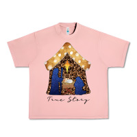 Salmon True Story Black Urban Heavy Tee - CowhideDigitalArt