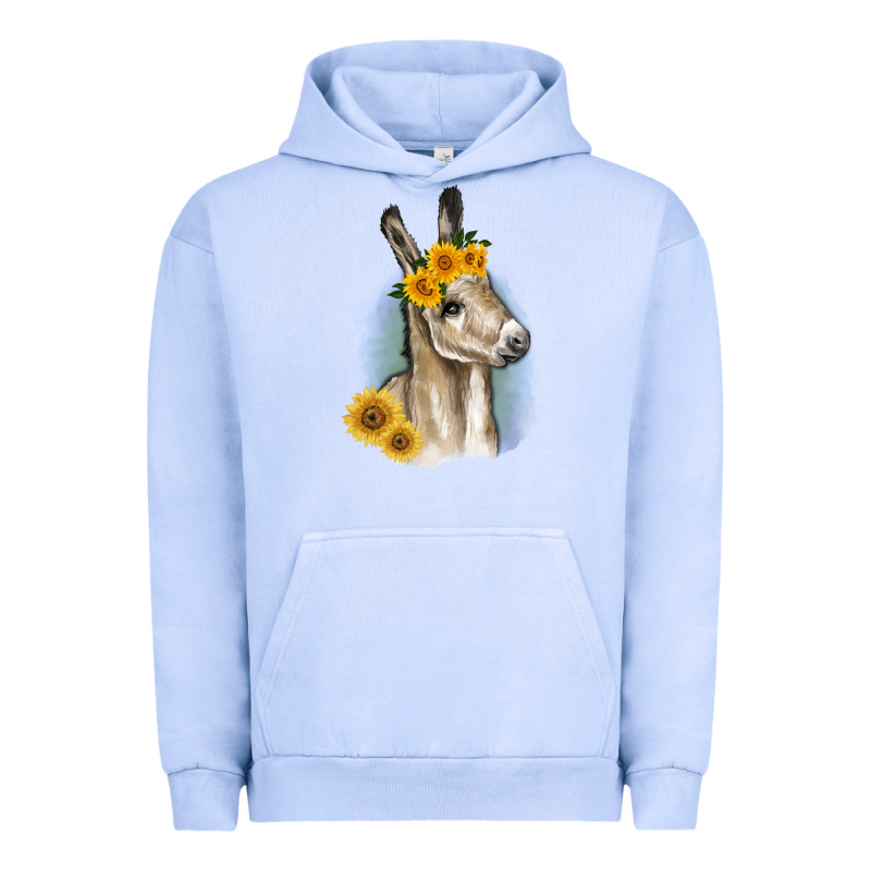Sunflower Baby Donkey Urban Hoodie by RanaPortraitStore | Teevron
