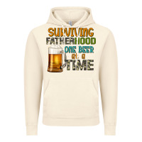 Vintage Artic surviving fatherhood one beer at a  time Vintage Hoodie - Artiststas