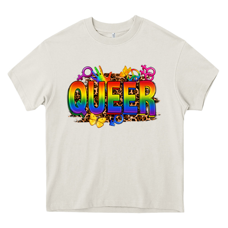Queer Heavy Core Tee by FaDigitalArtStudio | Teevron
