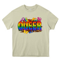 Mossy queer Heavy Core Tee - FaDigitalArtStudio
