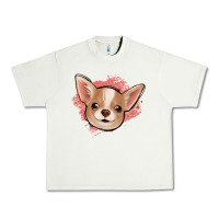 Pistachio chihuahua pink glitter Urban Heavy Tee - Jasminsmagicworld