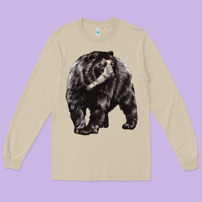 Spectacled Bear Long Sleeve Tee Designed By Lillyallendesigns