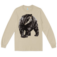 Mushroom Spectacled Bear Long Sleeve Tee - LillyAllenDesigns